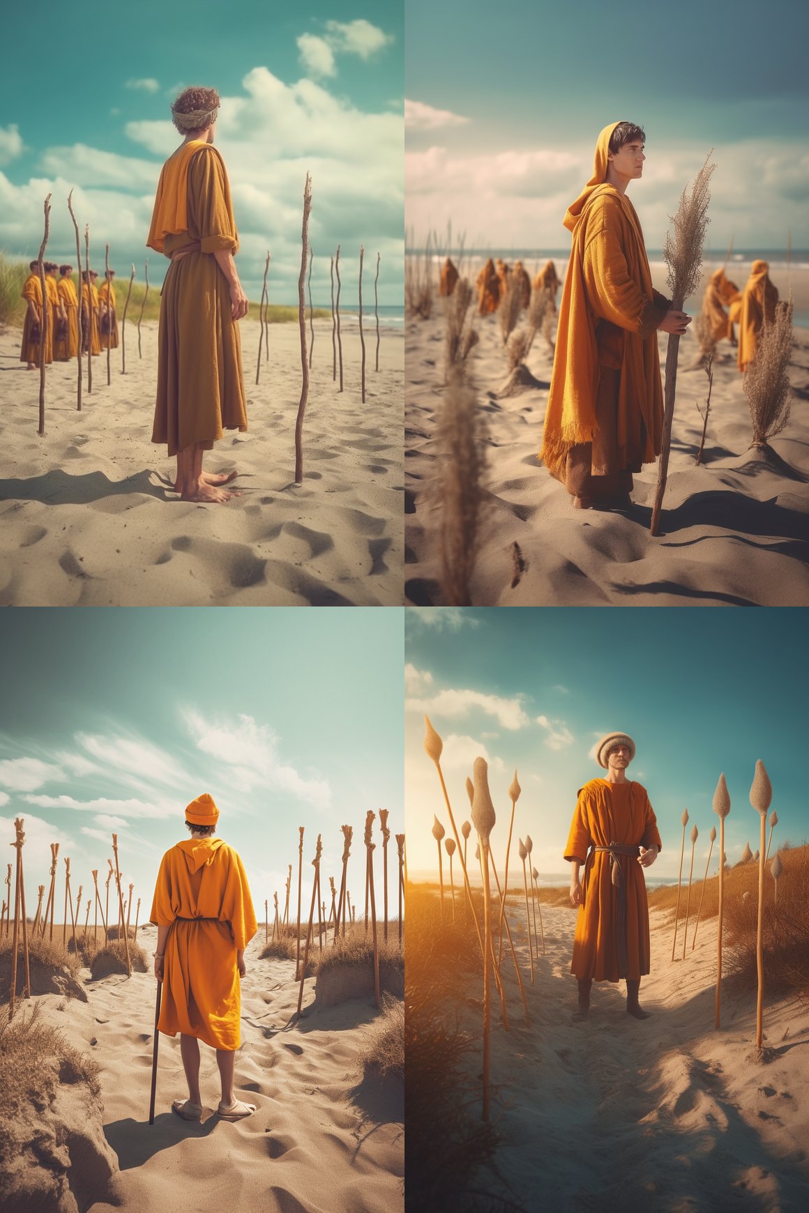 Summer Beach Ritual - 4K Cinematic Rendering