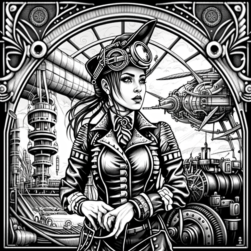 Extreme High-Resolution Coloring Page