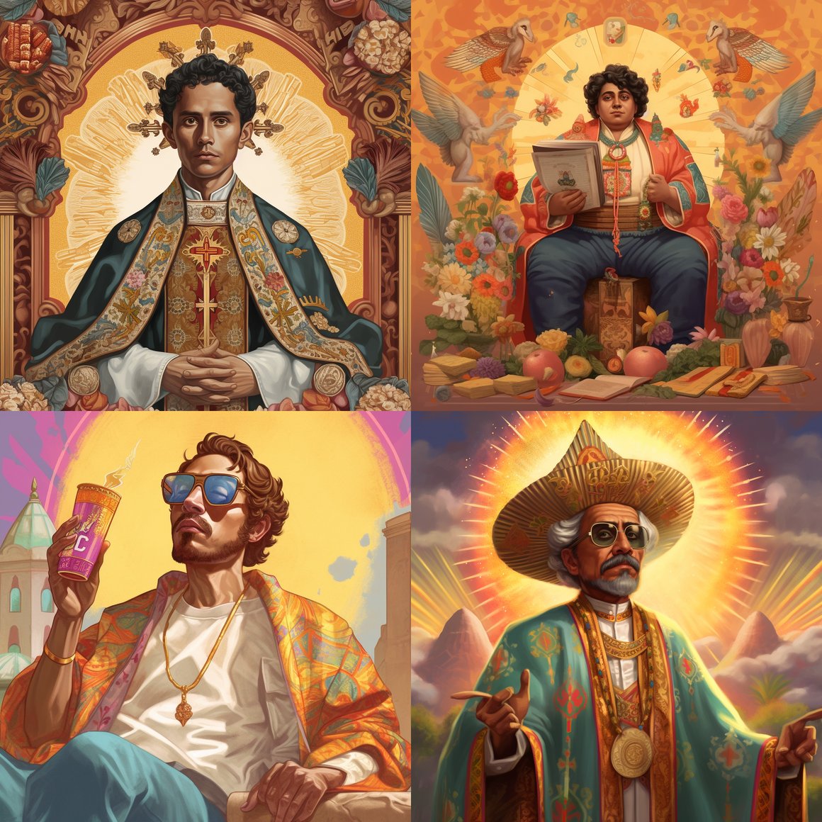 A Unique Depiction of Saint The Weekend - Illustration Stage 4:8