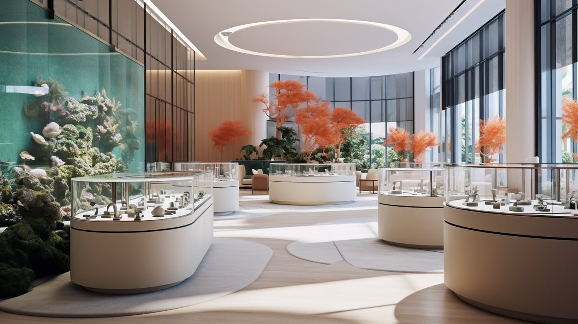 Bohemian Luxury Retail Store Design Concept