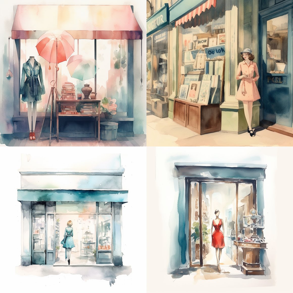 Artistic Detour through a Vintage Boutique