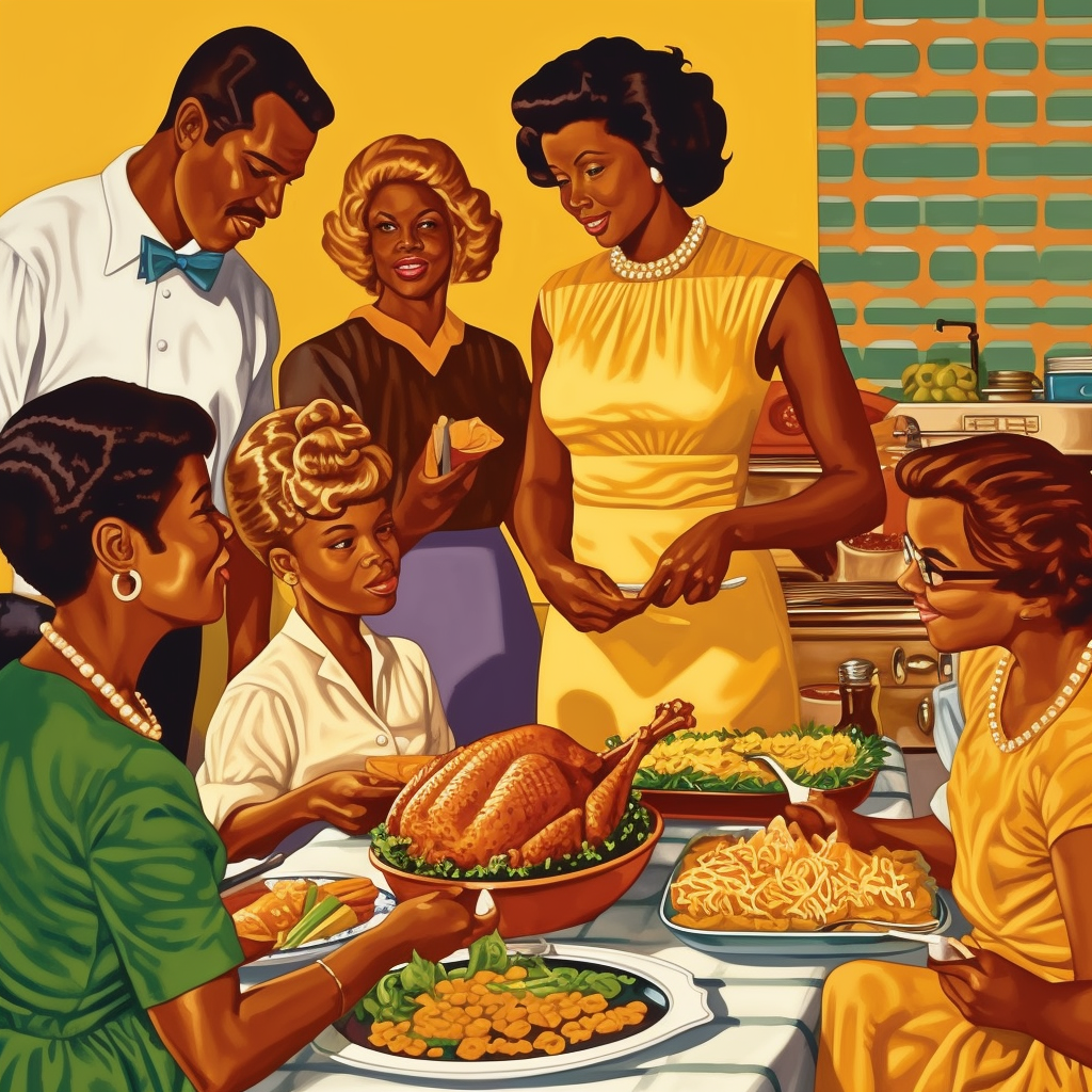 Sunday Soul Food Feast: A Pop Art Perspective