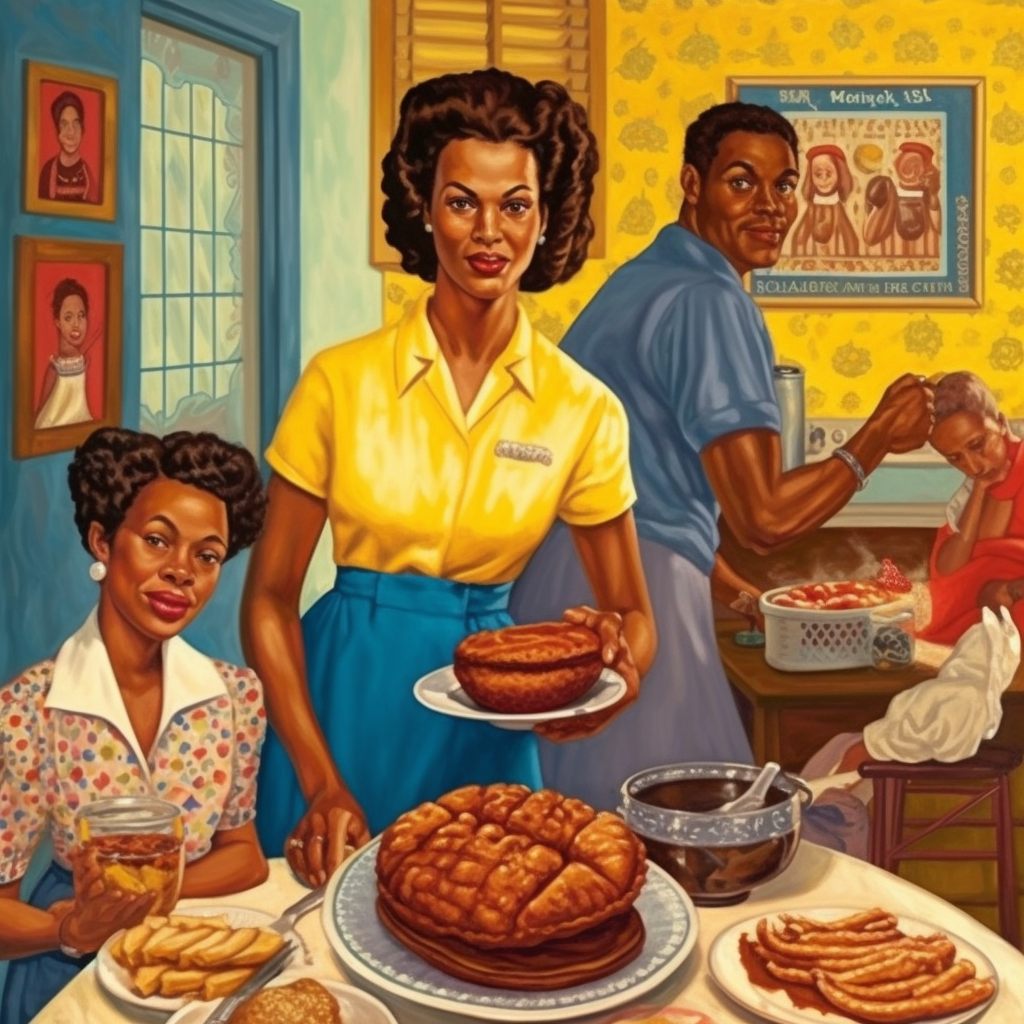 Sunday Soul Food Feast: A Pop Art Perspective