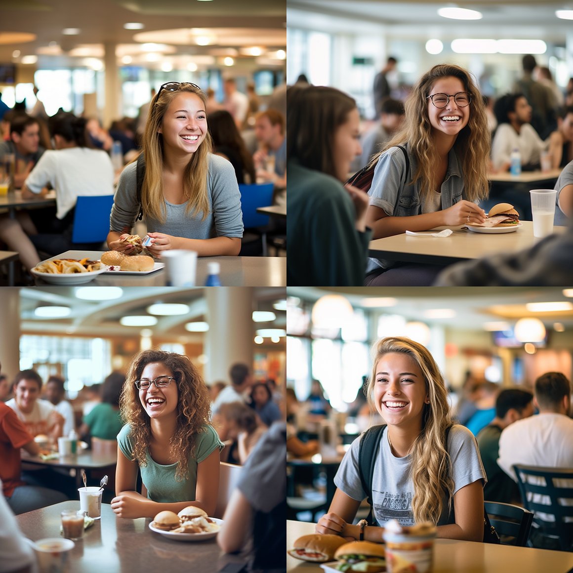 Midday Merriment: A Snapshot of University Life