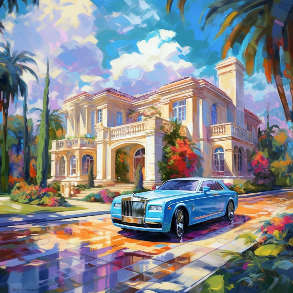 Artistic Expression and Luxury Lifestyle Journey