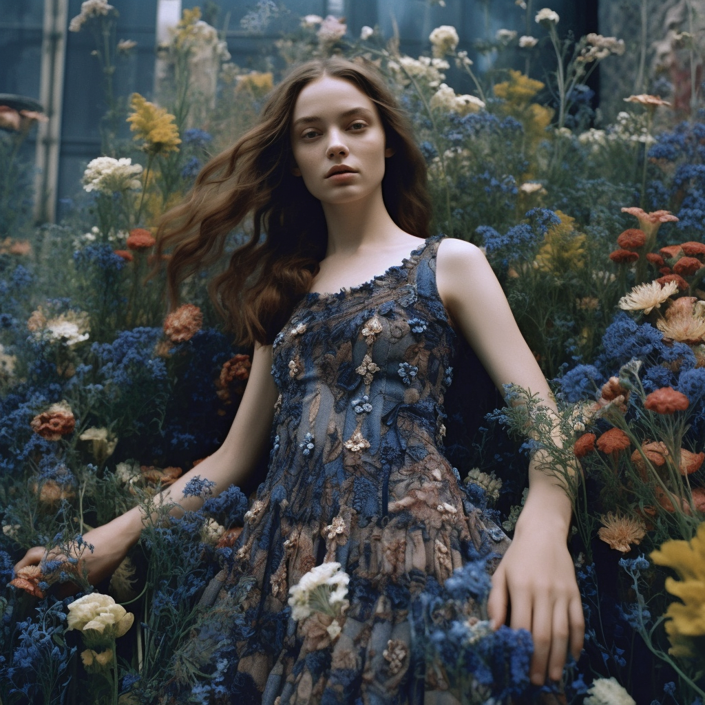 A Surrealist Fashion Journey in the Heart of Urban Chaos