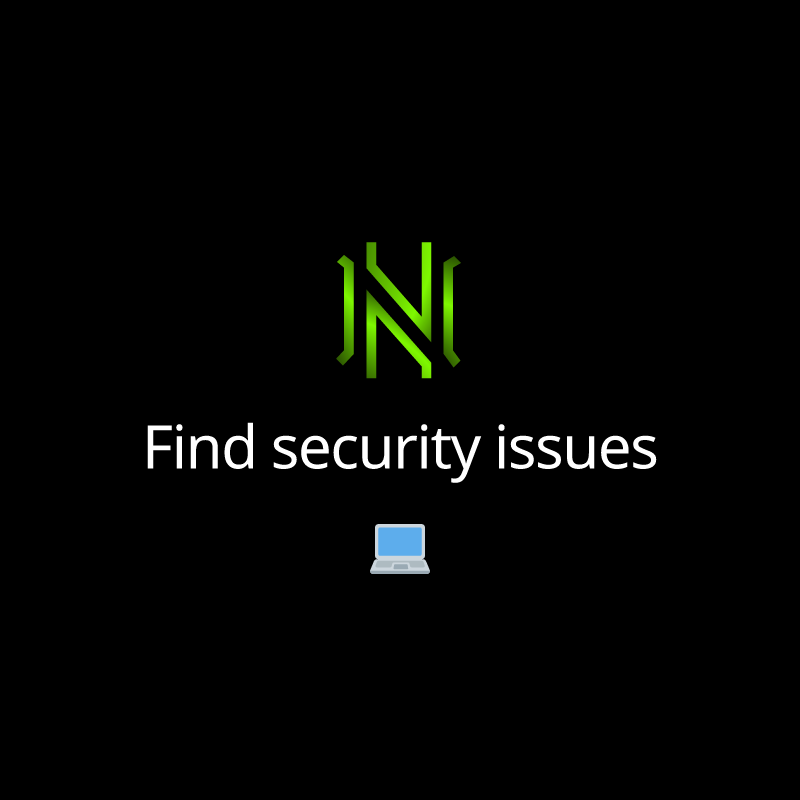 Find security issues