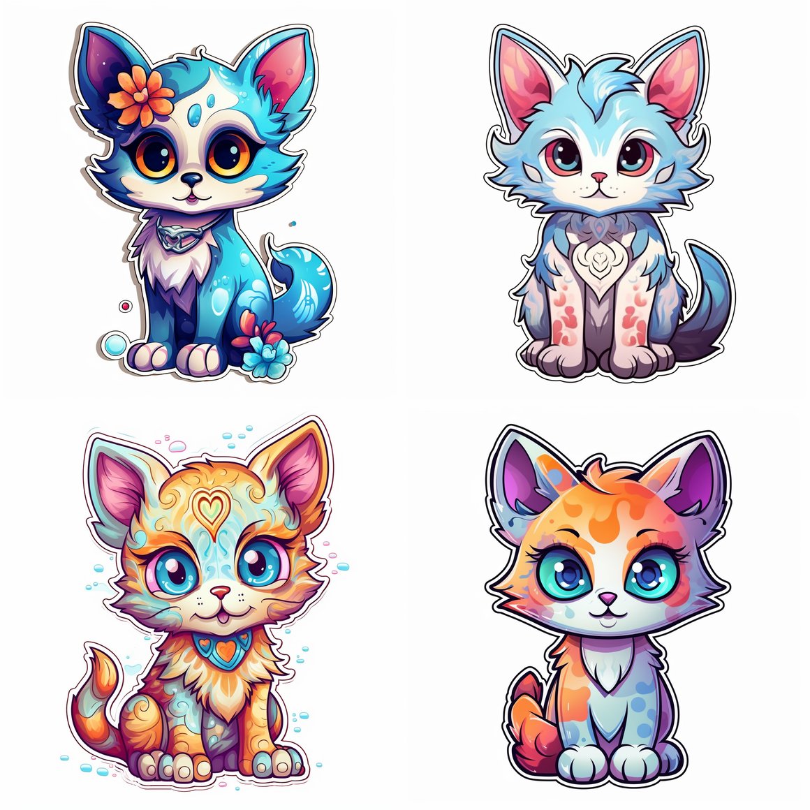 Art Brut Style Adorable Kitten Midway Check-in: Version 5.1