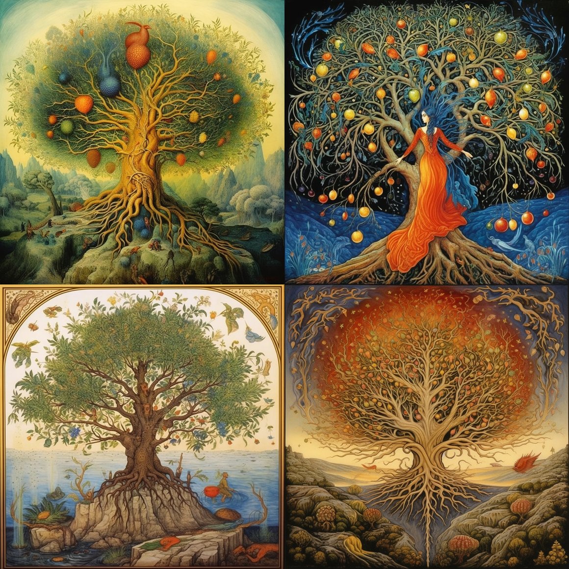 A Tale of Iranian Mythology