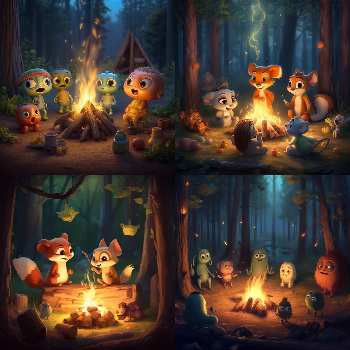 Enchanted Ember: A Solitary Sojourn