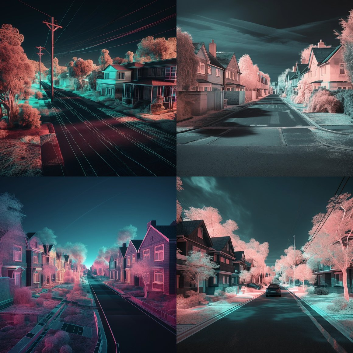 A Suburban Transfiguration through LiDAR Scanning