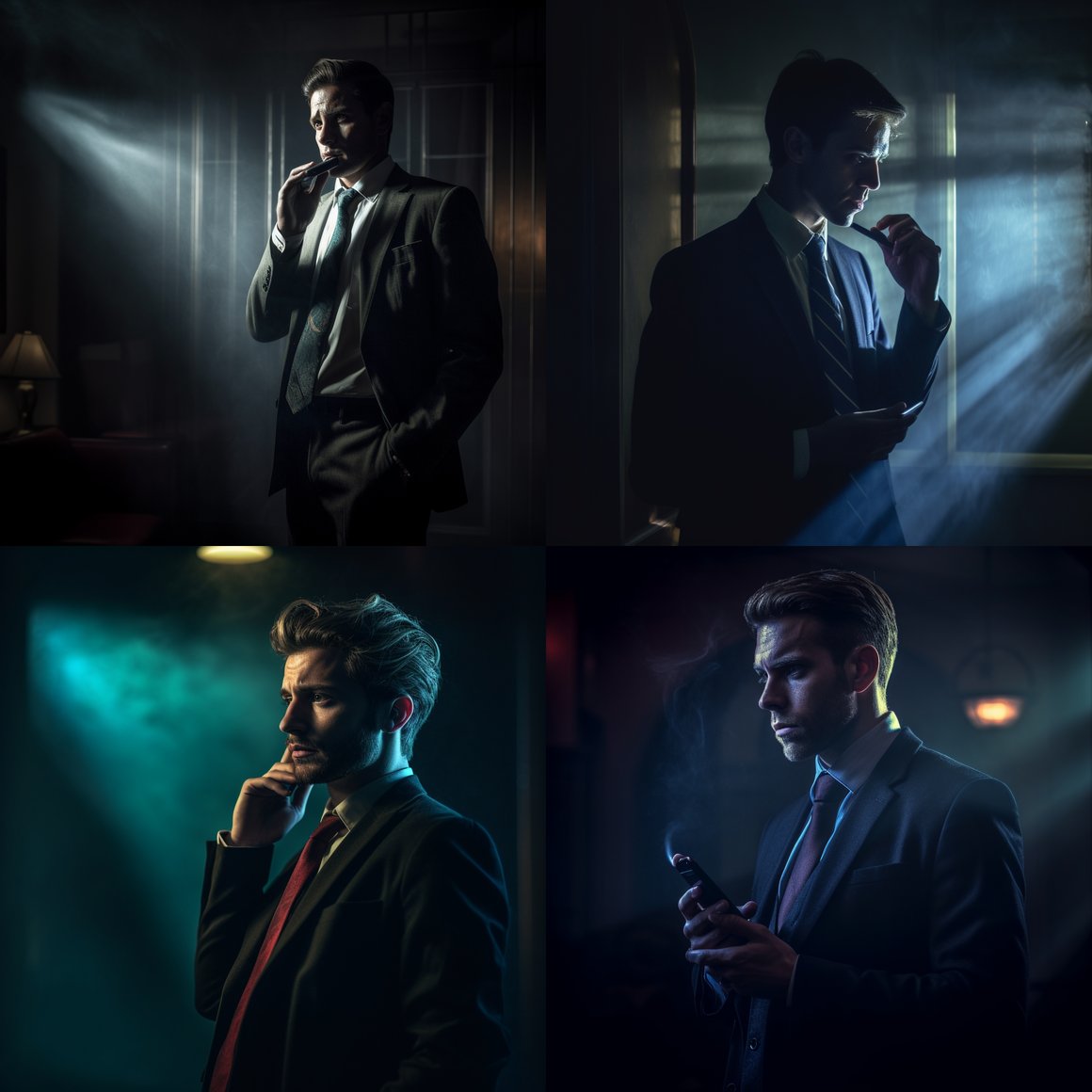 Midnight Confidences: A Study of Luminous Determination