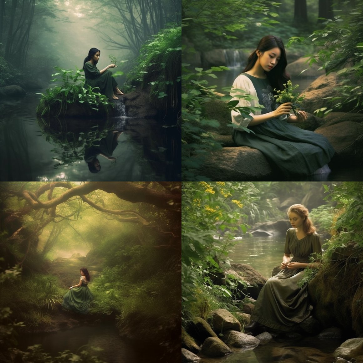 Harmony: A Natural Woman's Embrace of Conservation