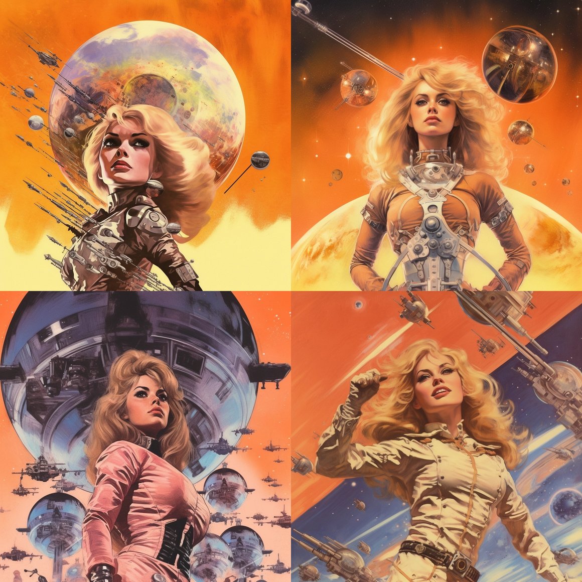 Mid-Voyage Barbarella: Space Odyssey Unveiled