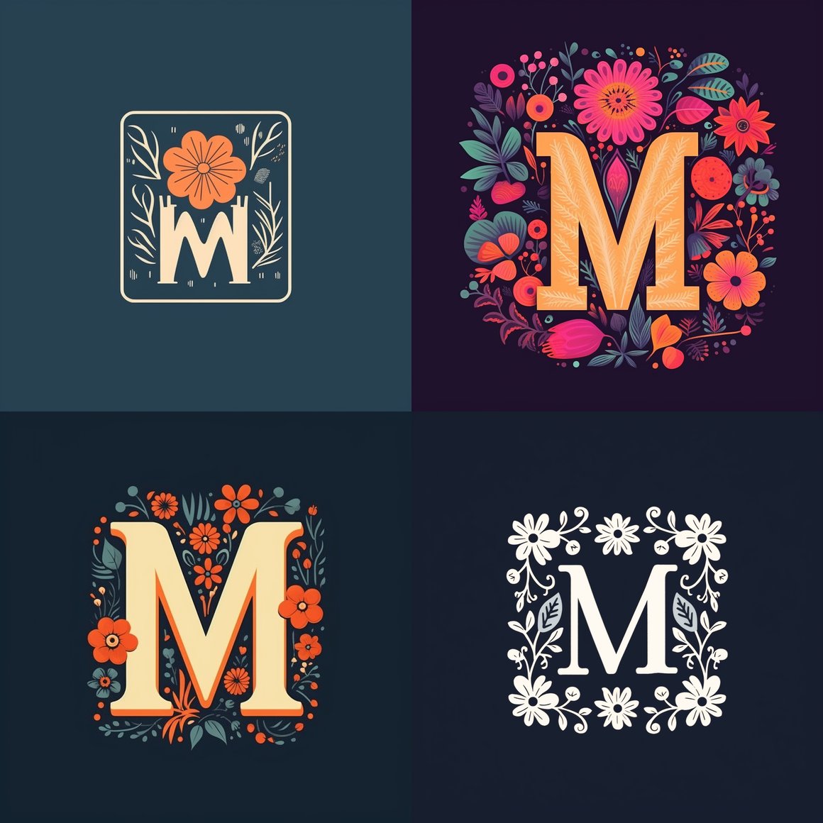 Artistic Initials: WHM Logo Design Guide