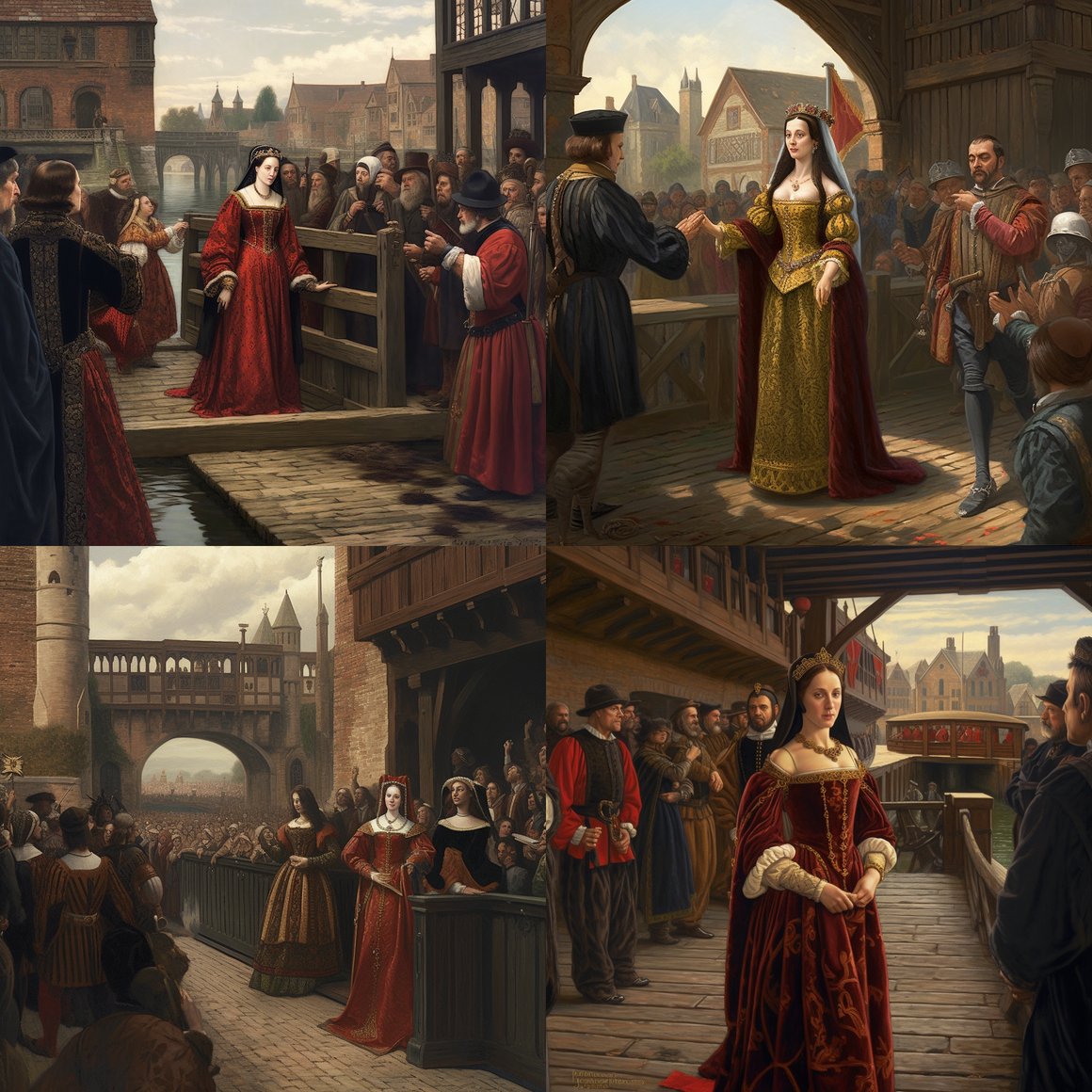 Arrival at Destiny: Anne Boleyn's Fateful Moment