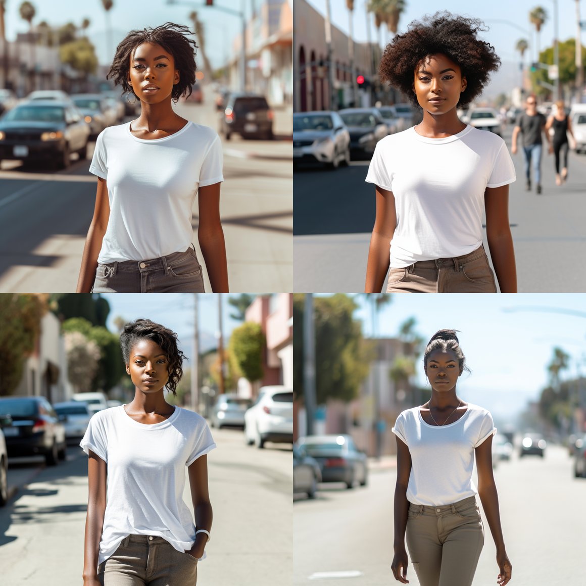 Sunlit Streets: A Los Angeles Journey