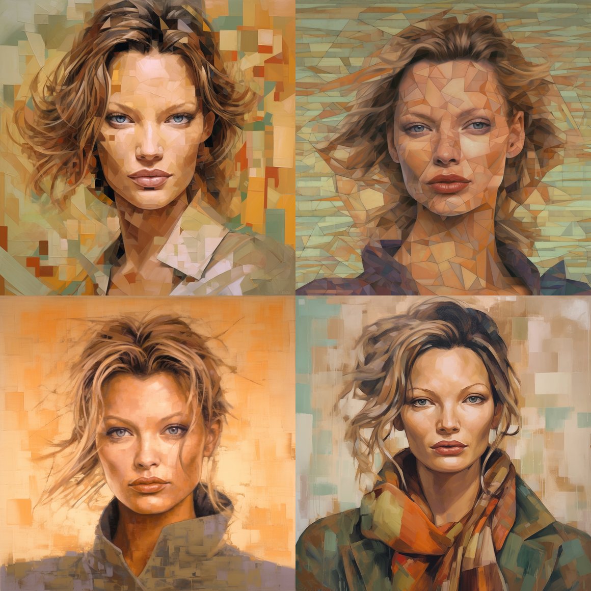 A Unique Interpretation of Kate Moss through the Prism of Egon Shiele's Art