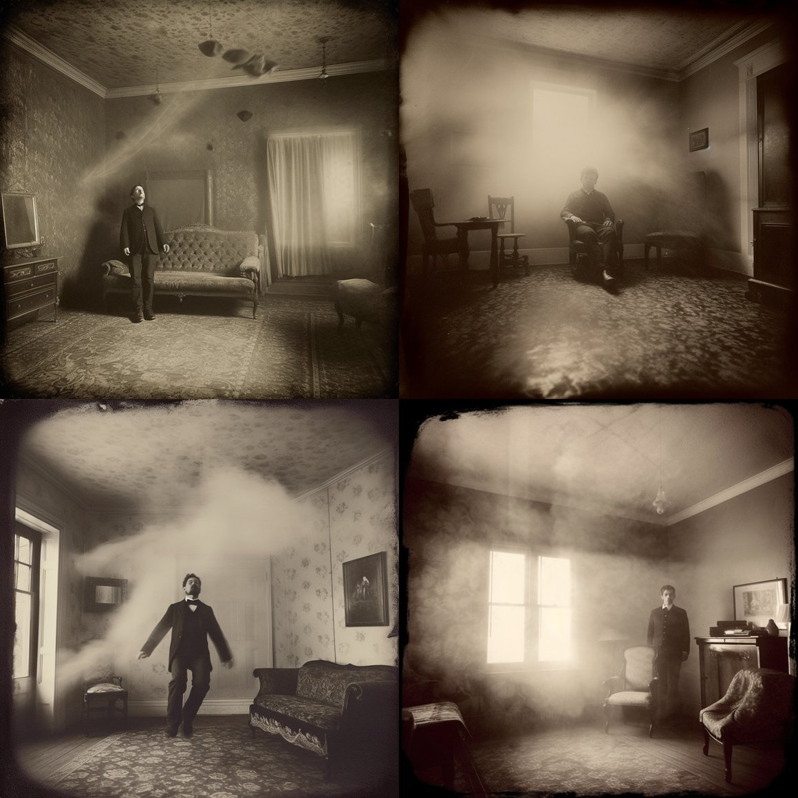 Haunted Elegance: A Mid-Voyage Phantom Encounter