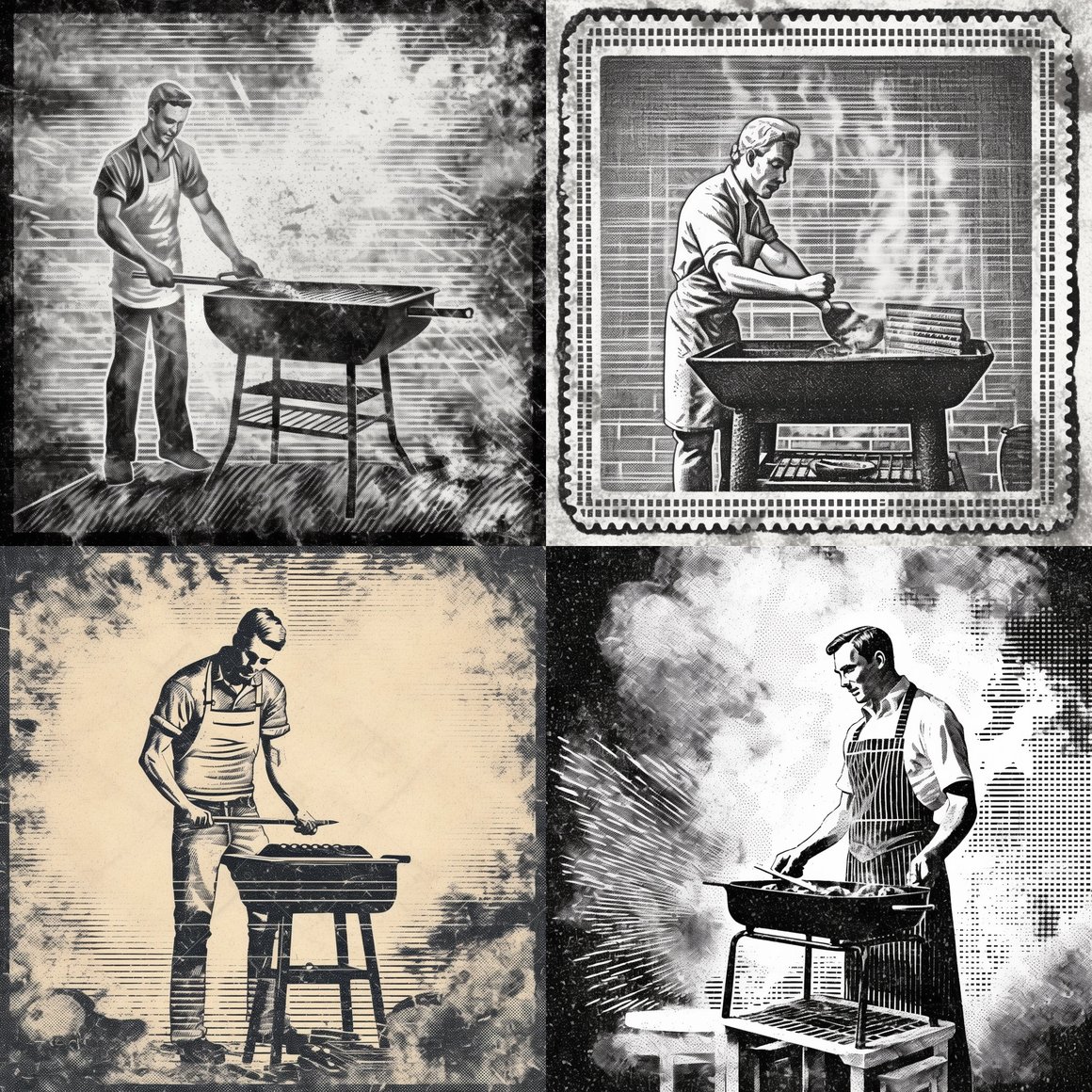 Retro Stamp Illustration Version 5.1