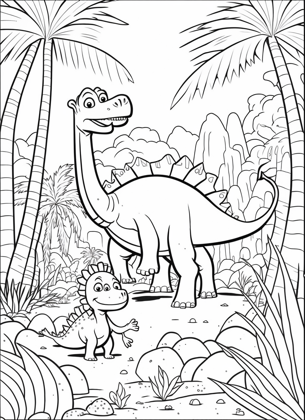 Kid's Coloring Page Design Brief