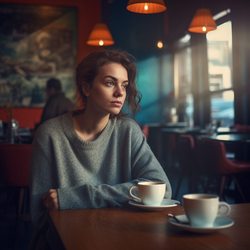 Midlife Refections: Alone in the Afternoon Café
