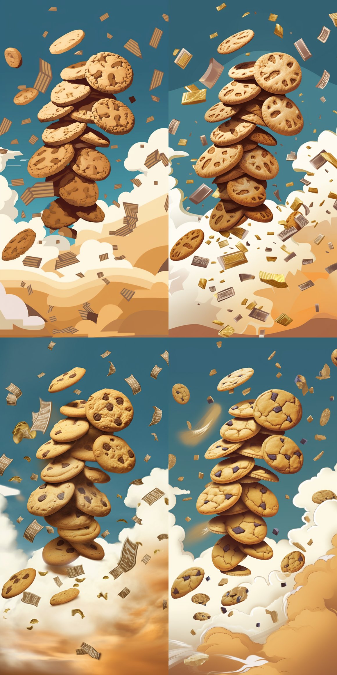 A Trip Through a Tornado of Wealth and Sweets