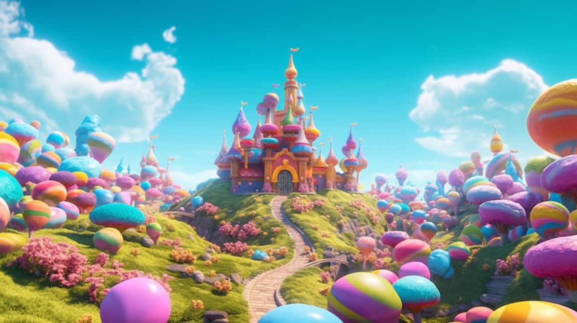 Sugary Adventure: Midway Through Candy Land