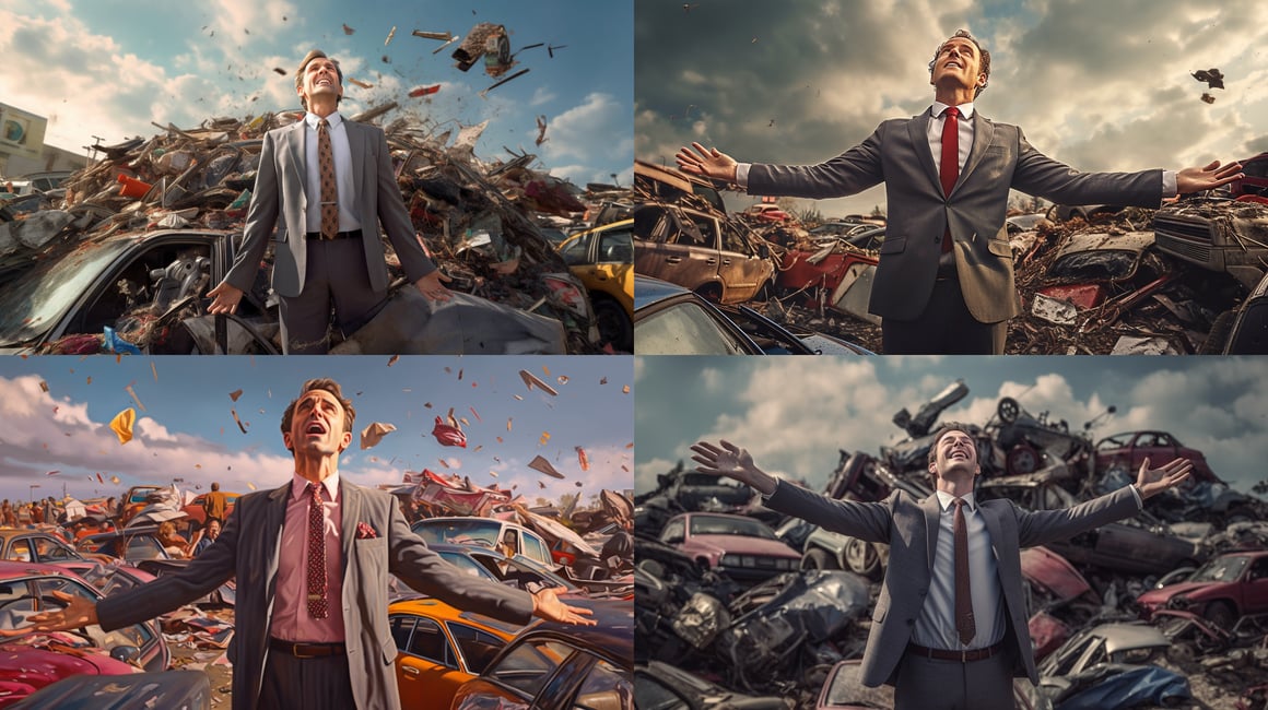 Desperate Desolation: A Car Salesman's Struggle