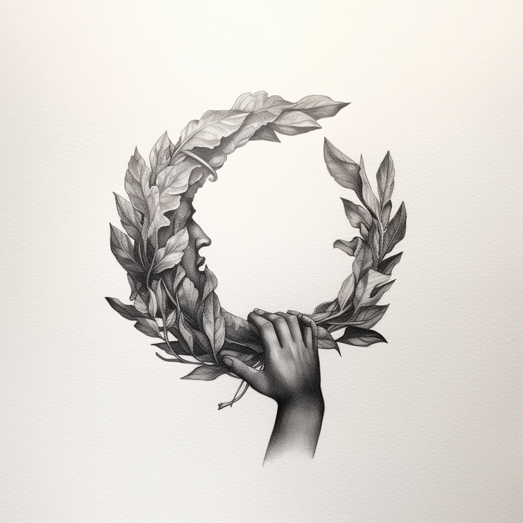 Classic Greek Moment: Nike's Laurel Wreath Offering