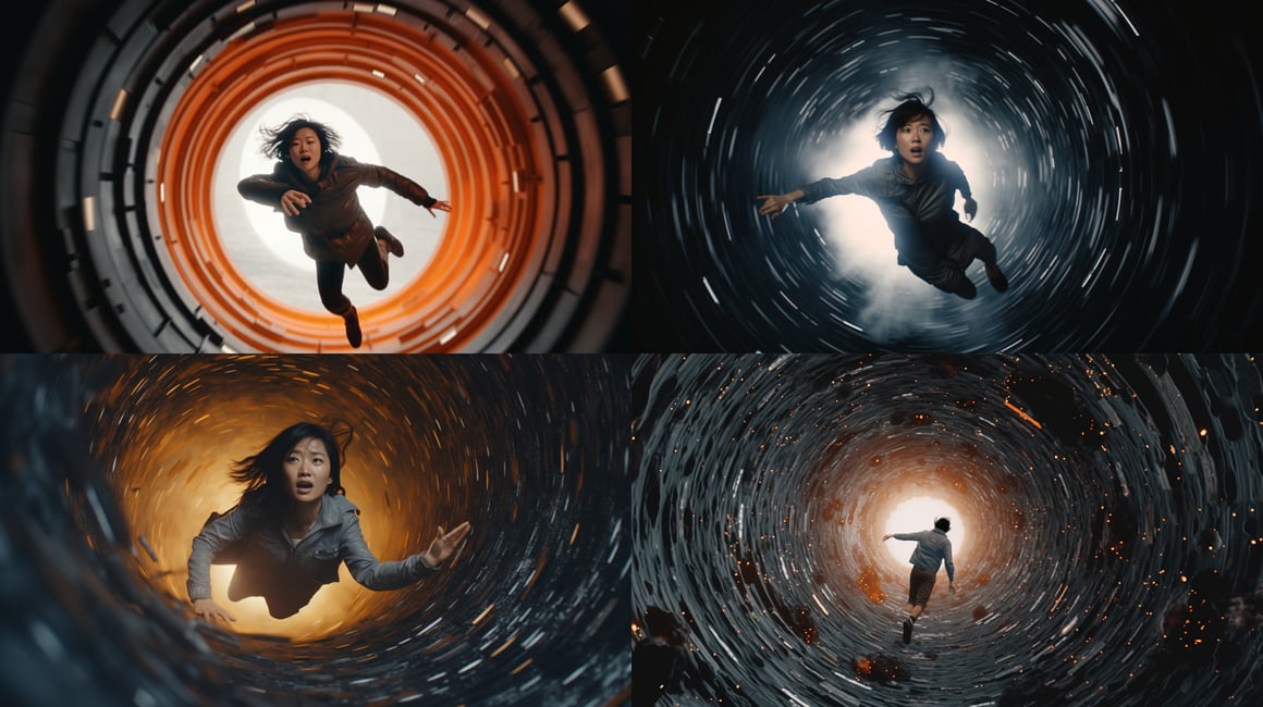 Creating a Music Video in a Photo-Realistic Black Hole Environment