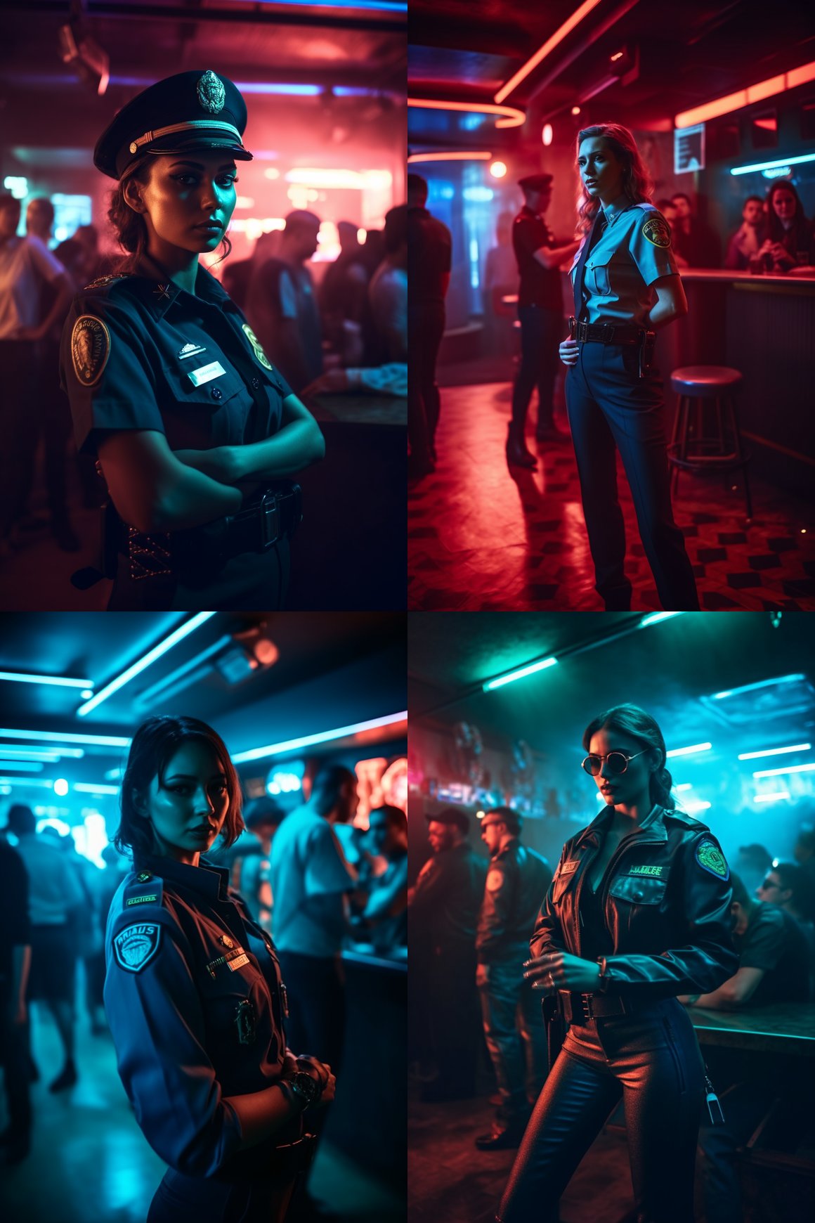 Neon Night Investigation