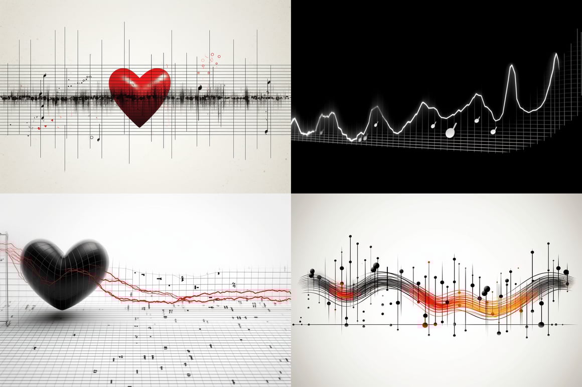 Harmony of Heart & Music: An Electrocardiogram Journey