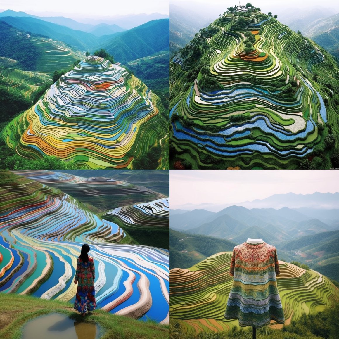 Chronicles of the Vibrant Terraced Lands