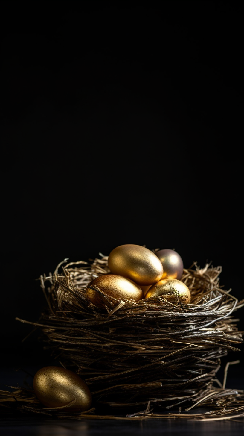 Midnight Elegance: The Golden Nest Odyssey
