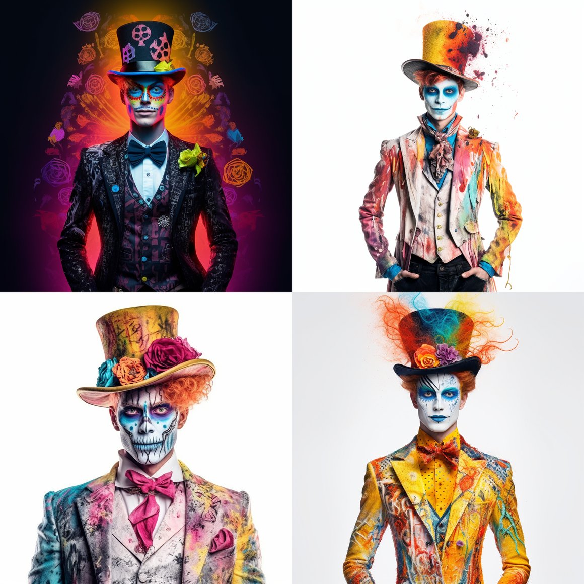 Neon Skeleton: A Steampunk Couture Fantasy