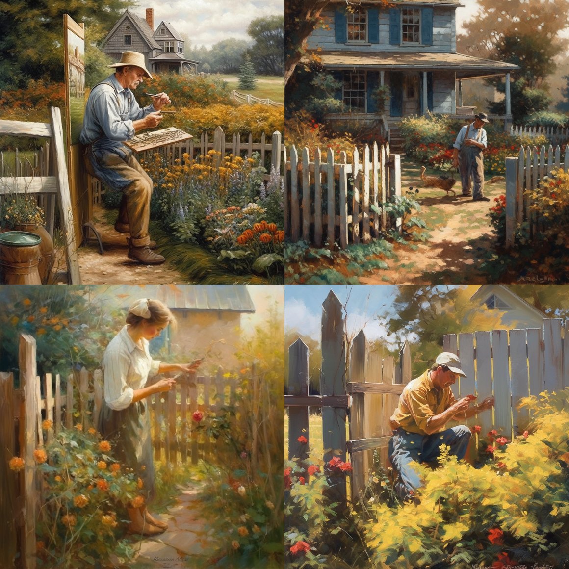 Artful Journey: From Inspiration to Completed Painting