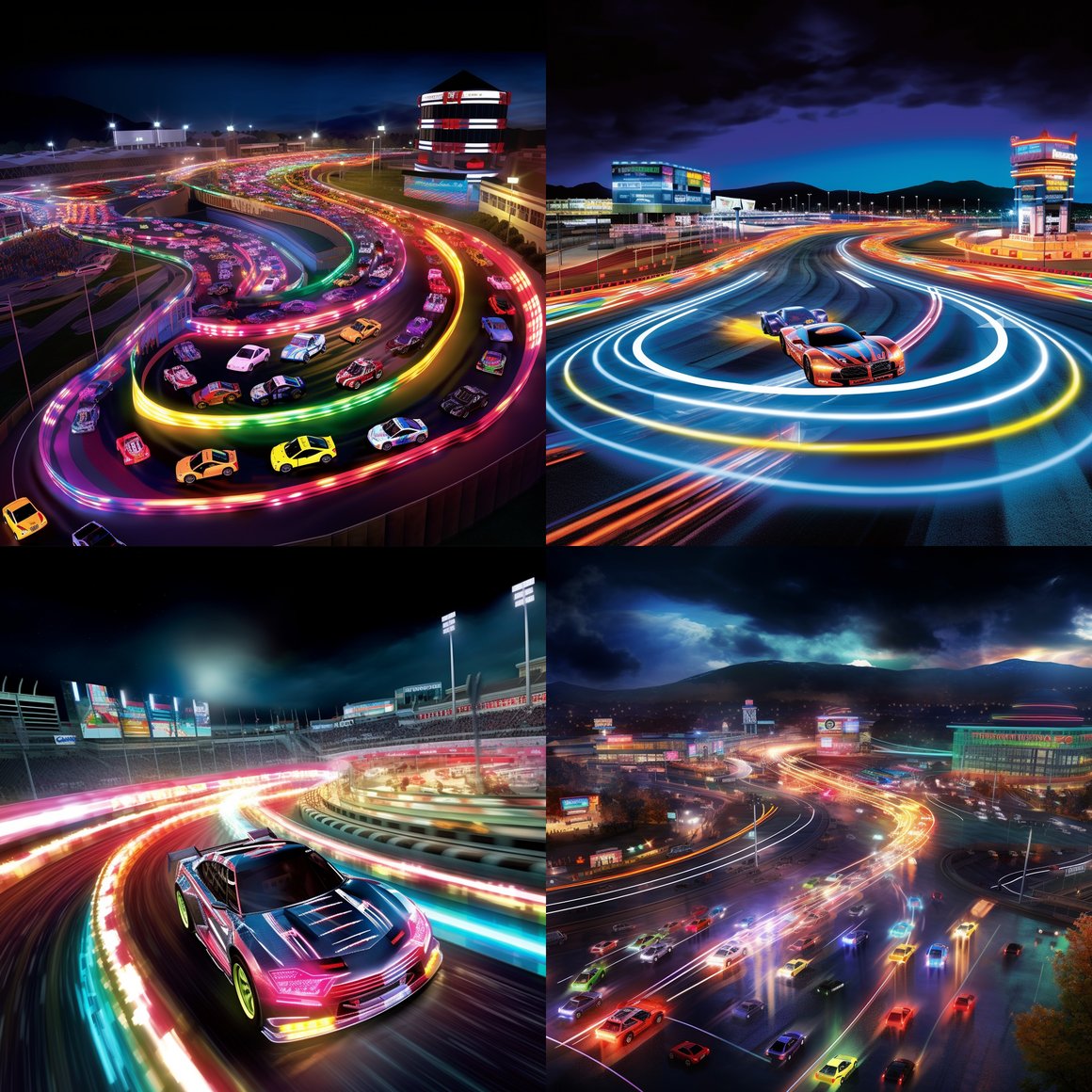 Neon Rush: The Future of NASCAR Racing