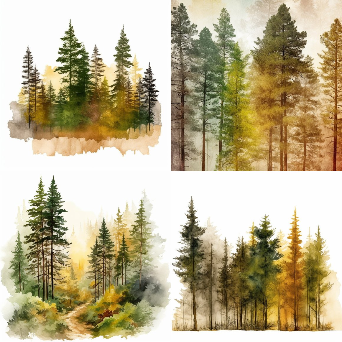 Mid-Travel Pause: Immersed in the Multicolored Forest