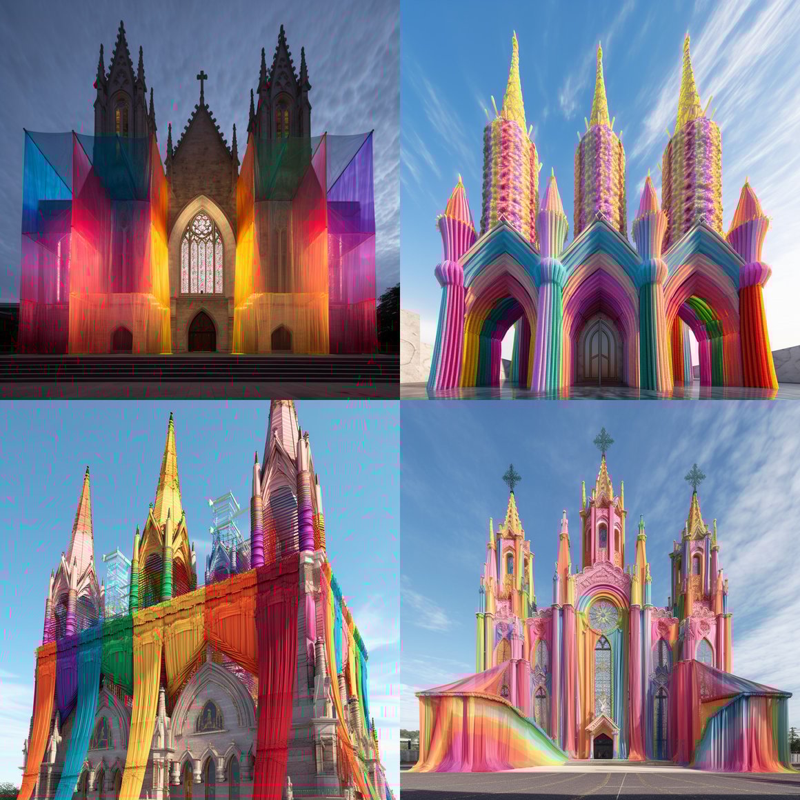 A Textile Odyssey Through Artistic Dimensions