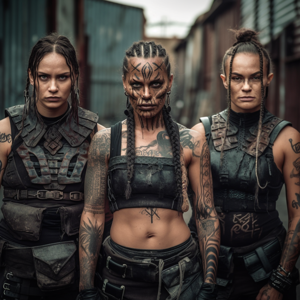 Neo Pagan Cyberpunk: Maori Femme Fatales in Post-Apocalypse