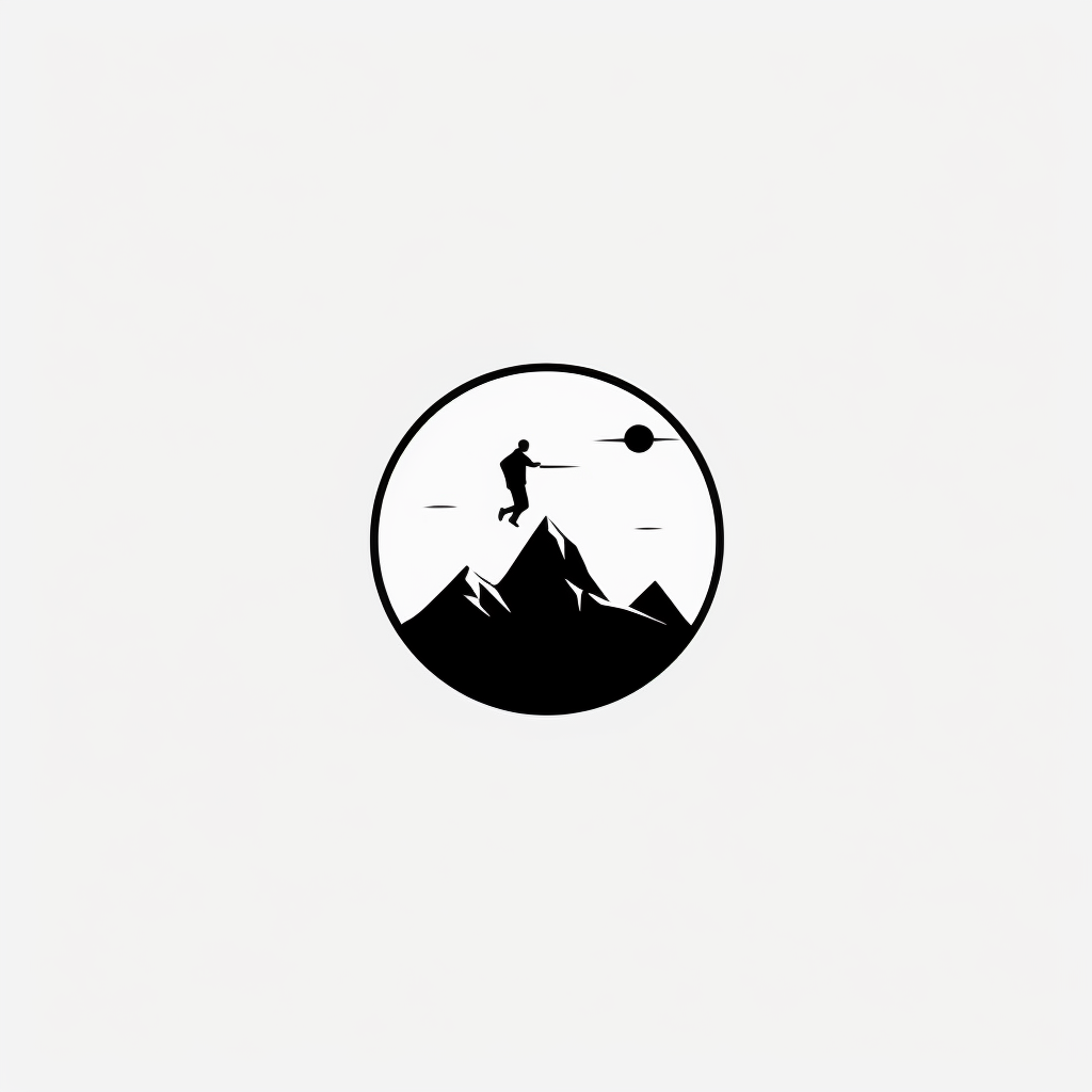 Mid-Travel Monochrome Logo Design by Ivan Chermayeff