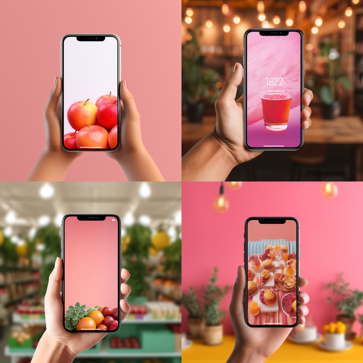 Healthy Lifestyle iPhone X Mockup Design Request