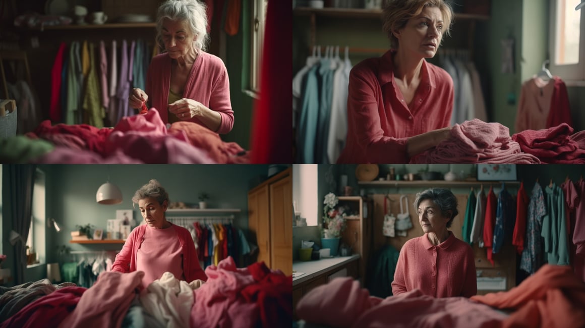 Midlife Confidence: A Cinematic Portrait in Pastels