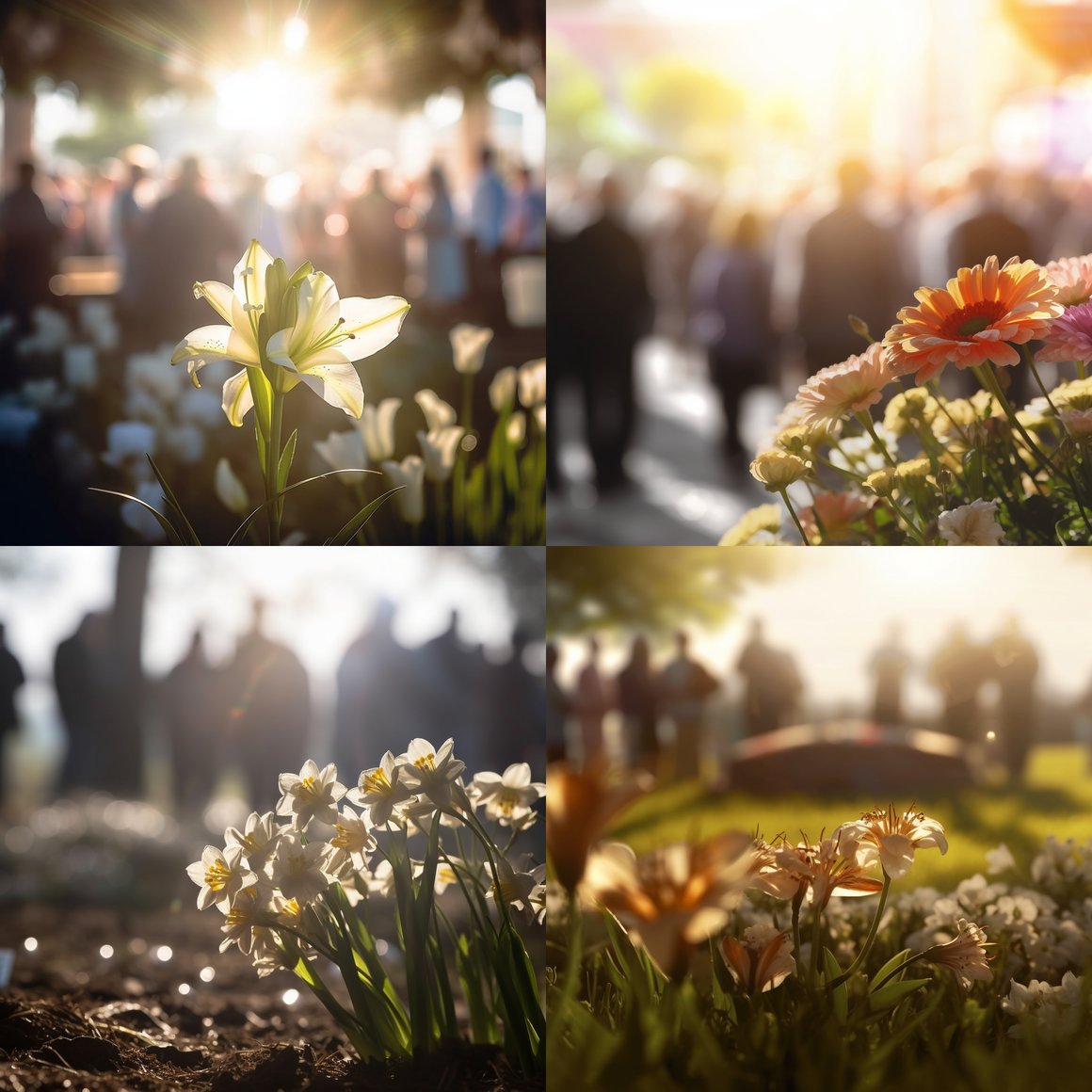 Subtle Bloom Amidst Sorrow