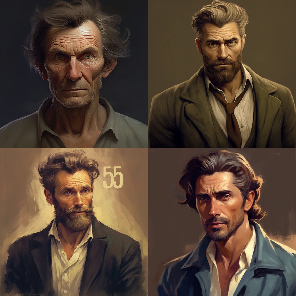 Midlife Transformation: Handsome 50-Year-Old Man