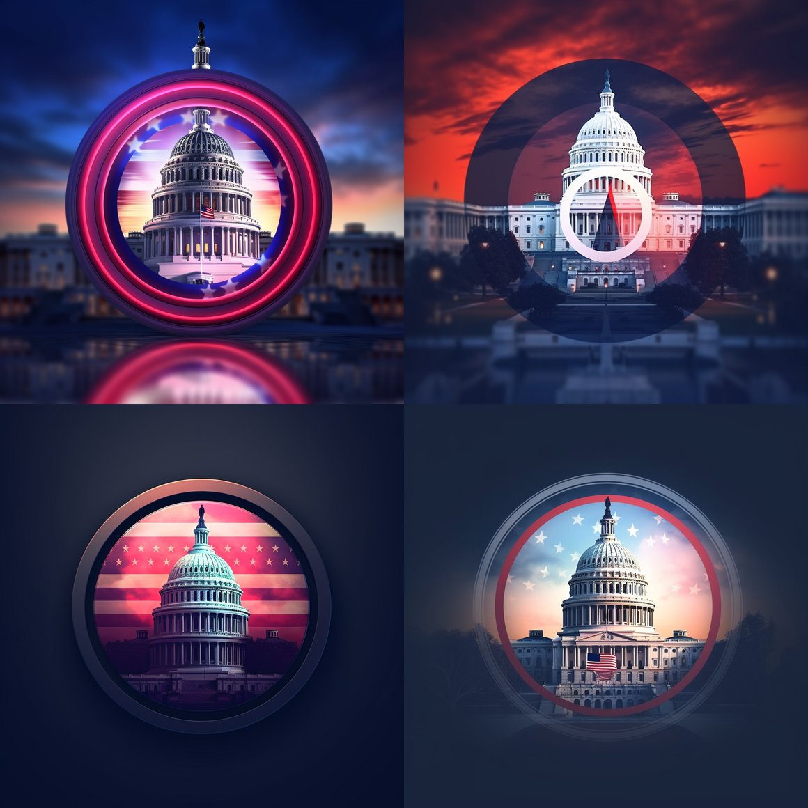 Cinematic American News & Media Company Logo Version 5.1