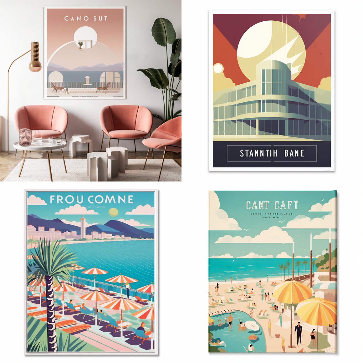 Art Deco Beach Party Extravaganza