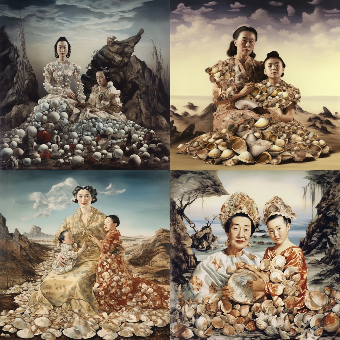 Harmony in Surrealism: The Shell-Covered Odyssey