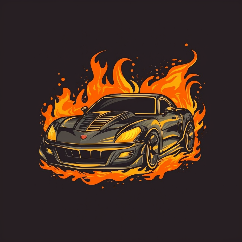 Mid-way Car Enthusiast T-Shirt Design Challenge